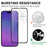 For iPhone Air AGC Tempered Glass with Black Edge Full Glue Full Coverage Screen Protector - 4