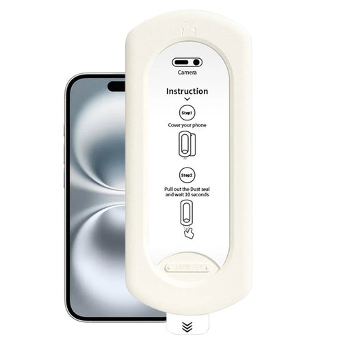 For iPhone 16 Screen Protector High Aluminium-Silicon Glass HD Film with Dust Removal Tool - 1