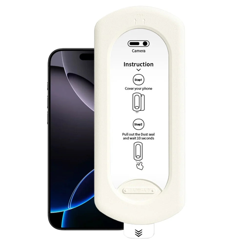 For iPhone 16 Pro Screen Protector High Aluminium-Silicon Glass HD Film with Dust Removal Tool - 1