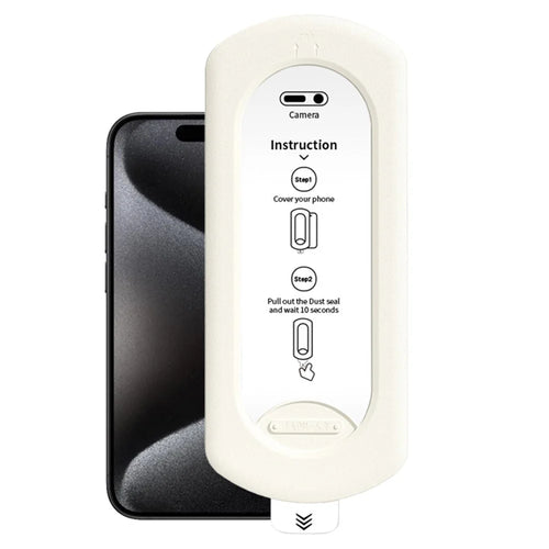 For iPhone 15 Pro Screen Protector High Aluminium-Silicon Glass HD Film with Dust Removal Tool - 1