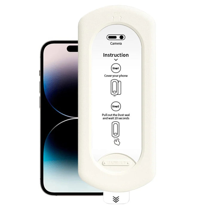 For iPhone 14 Pro Max Screen Protector High Aluminium-Silicon Glass HD Film with Dust Removal Tool - 1