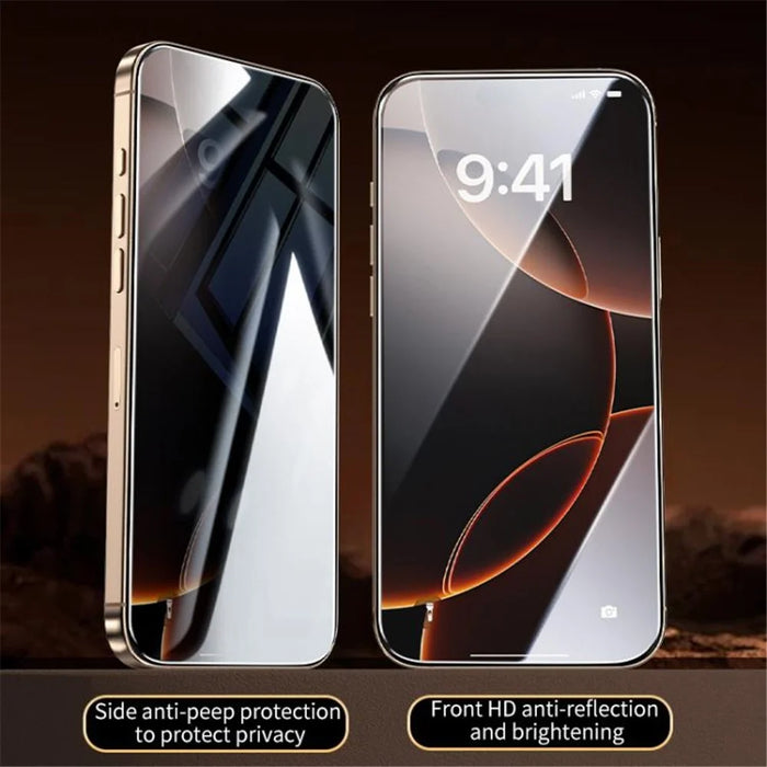 For iPhone 14 Plus  /  13 Pro Max Screen Protector High Aluminium-Silicon Glass 28 Degree Anti-Spy Film with Dust Removal Tool - 6