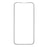 For iPhone Air Screen Protector Silk Printing Full Glue Tempered Glass Screen Film - 2