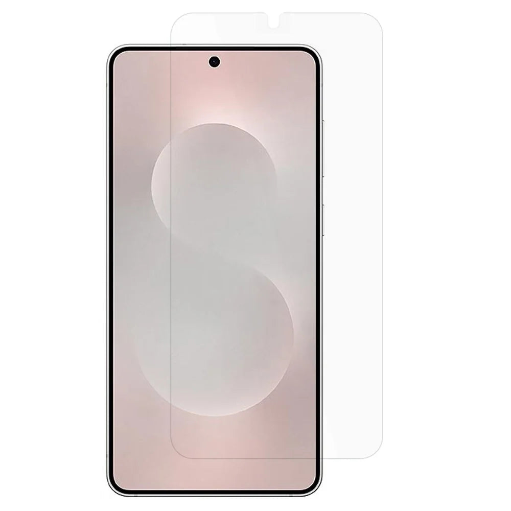 For Samsung Galaxy S25 Edge Tempered Glass Screen Protector Arc Edge Crystal Clear Film Support Fingerprint Unlock - 1