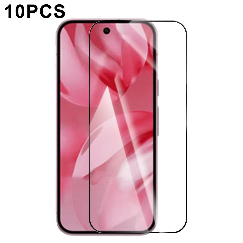 RURIHAI 10Pcs For Google Pixel 10 Pro / 10 / 9 Pro / 9 High Aluminium-Silicon Glass Film 0.26mm 2.5D Screen Protector - 1