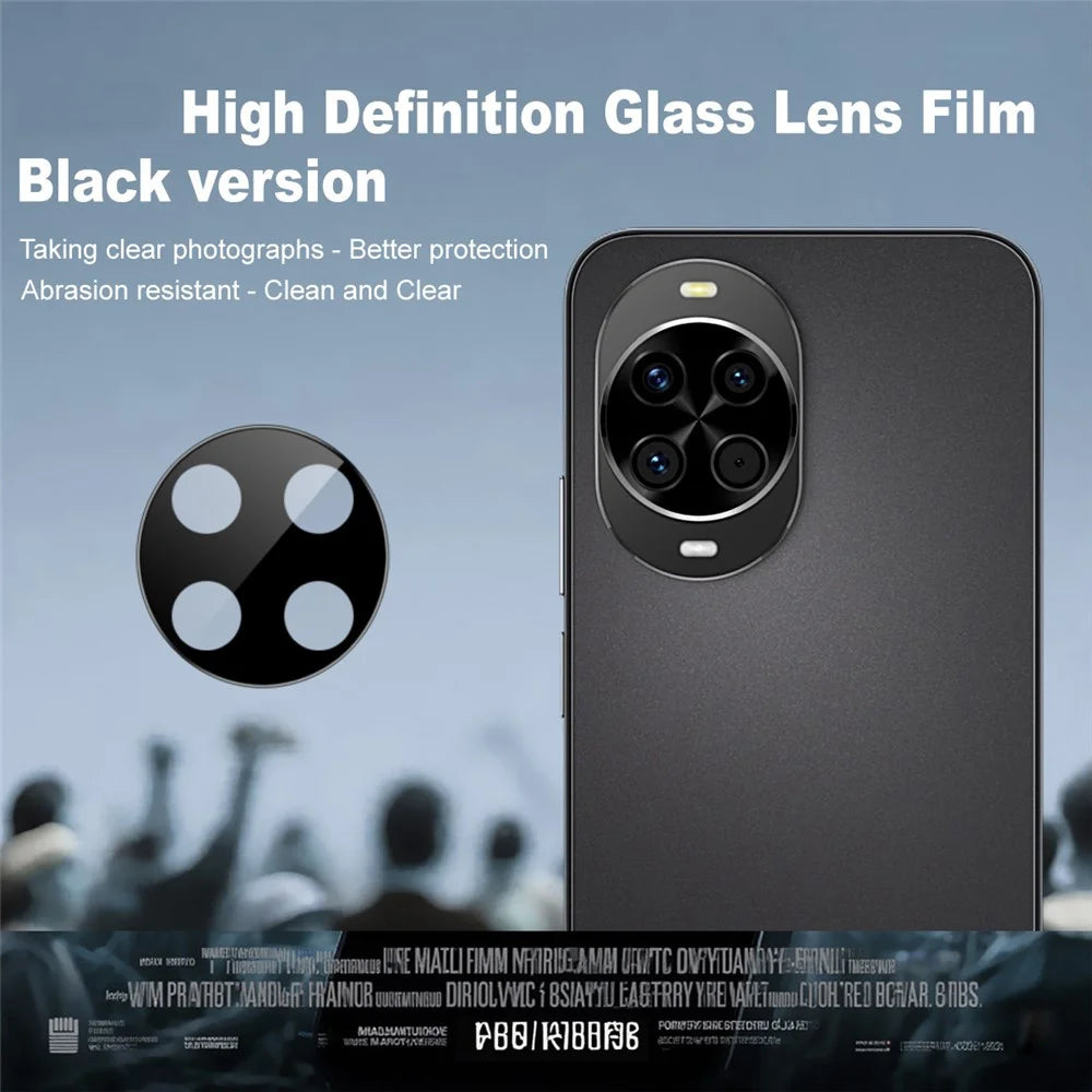 IMAK For Huawei nova 14 5G Camera Lens Protector Tempered Glass HD Clear Lens Film (Black Version) - 2
