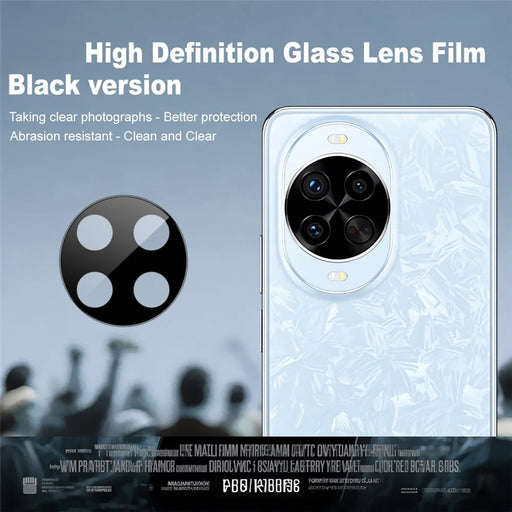 IMAK For Huawei nova 14 Pro 5G Camera Lens Protector Tempered Glass HD Clear Lens Film (Black Version) - 2