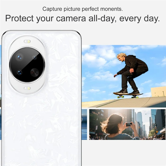 IMAK For Huawei nova 14 Pro 5G Camera Lens Protector Tempered Glass HD Clear Lens Film (Black Version) - 5