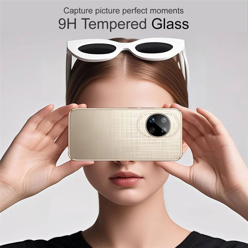 IMAK For Huawei nova 14 Ultra 5G Camera Lens Protector Tempered Glass HD Clear Lens Film (Black Version) - 3