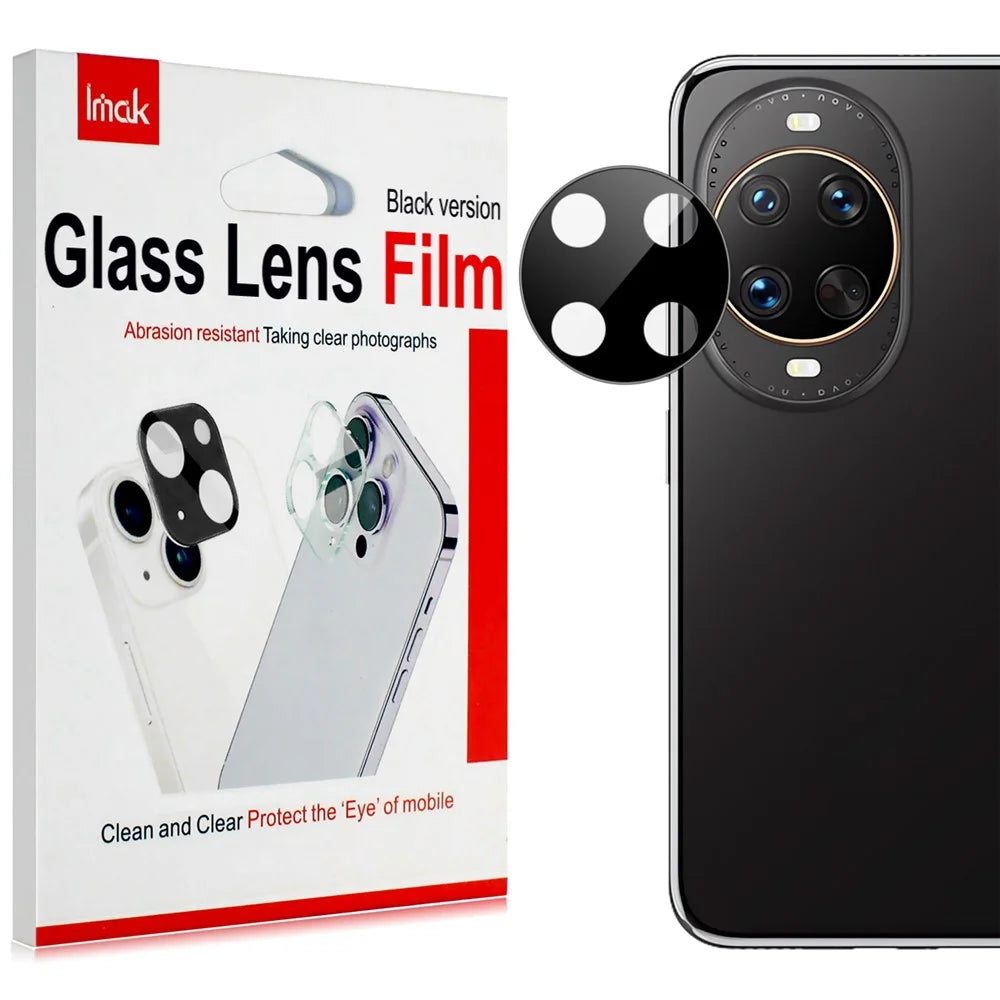 IMAK For Huawei nova 14 Ultra 5G Camera Lens Protector Tempered Glass HD Clear Lens Film (Black Version) - 7