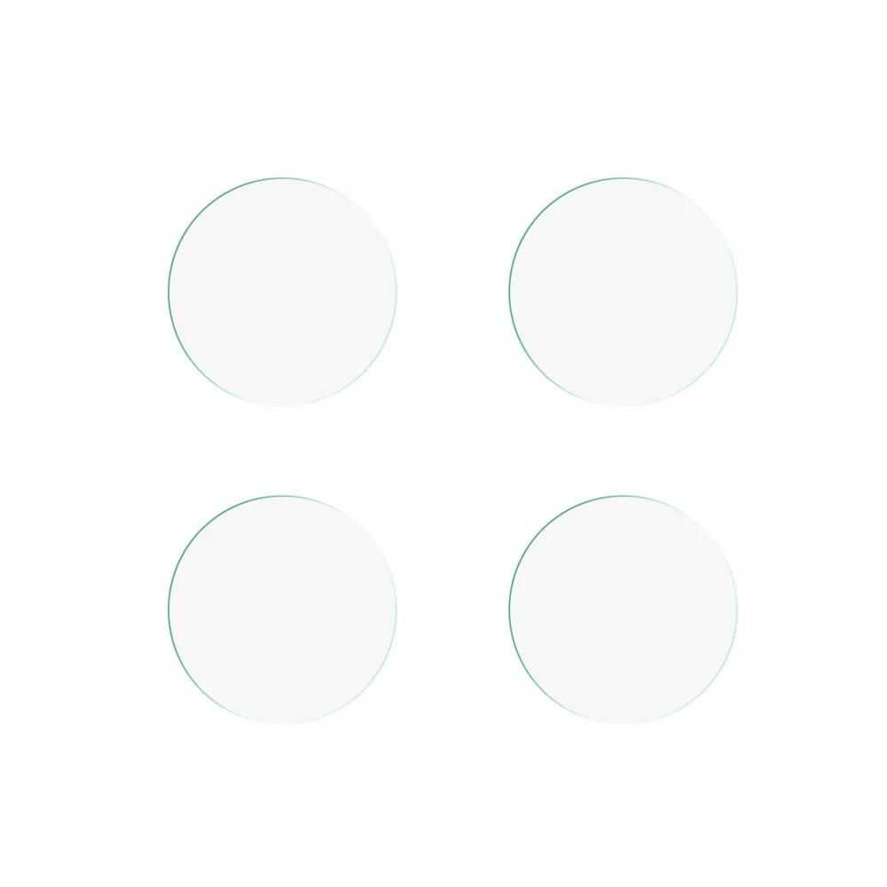 2 Sets Camera Lens Protector for iPhone 11 / 12 6.1 inch / 12 mini 5.4 inch, Ultra Clear 2.5D Arc Edge Tempered Glass Lens Film - 2