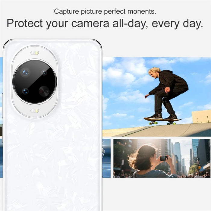 IMAK For Huawei nova 14 Pro 5G Tempered Glass Camera Lens Protector with Self Positioning Frame (Black Version) - 5