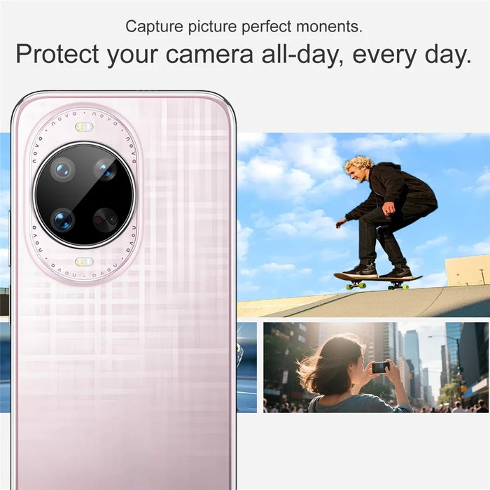 IMAK For Huawei nova 14 Ultra 5G Tempered Glass Camera Lens Protector with Self Positioning Frame (Black Version) - 5