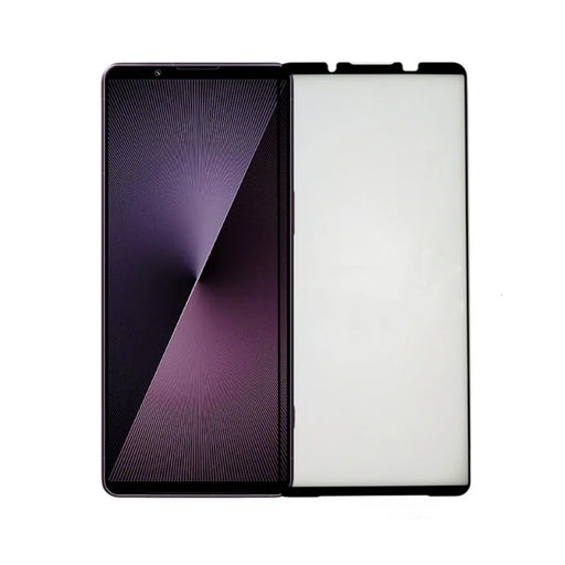 PINWUYO For Sony Xperia 1 VII Tempered Glass Film  Explosion-proof 9H 3D Full Screen Protector - Black - 1