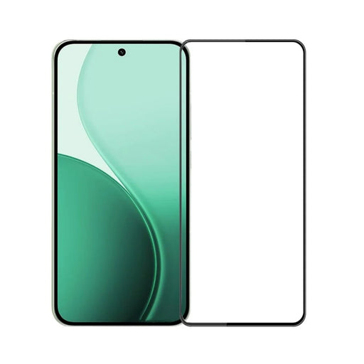 MOFI For Oppo Reno14 5G Screen Protector  9H 3D Curved Tempered Glass Film - Black - 1