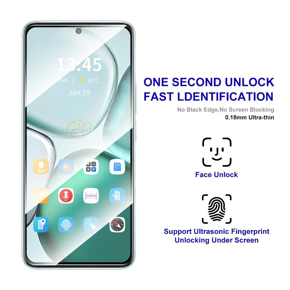 ENKAY HAT PRINCE For Google Pixel 10 Pro / 10 / 9 Pro / 9 Screen Protector   Silk Print 0.18mm Tempered Glass (Fingerprint Unlock) - Transparent - 2