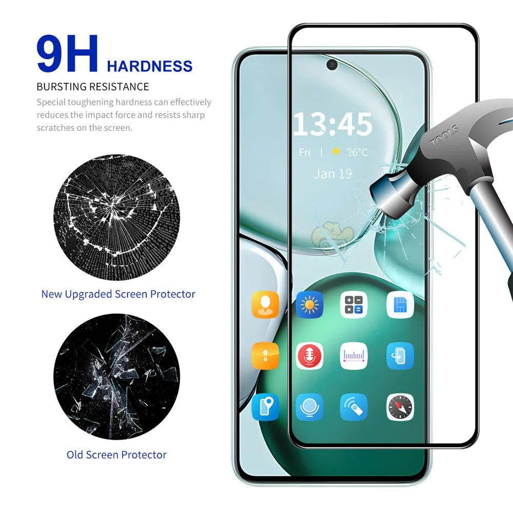 ENKAY HAT PRINCE For Google Pixel 10 Pro / 10 / 9 Pro / 9 Screen Protector   Silk Print 0.18mm Tempered Glass (Fingerprint Unlock) - Transparent - 4