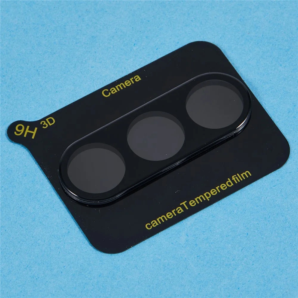 For Samsung Galaxy Z Fold7 5G Camera Lens Protector Tempered Glass Black Silk Printing HD Clear Lens Film - 7