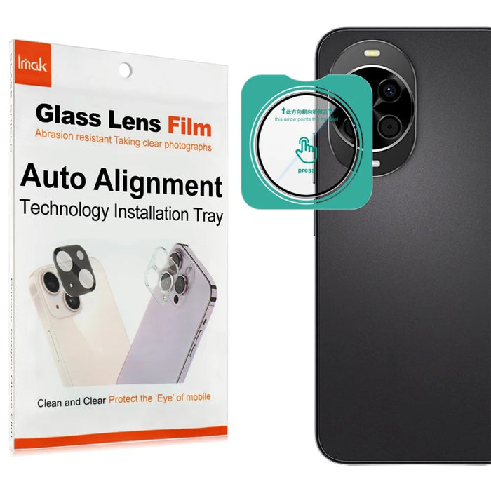 IMAK For Huawei nova 14 5G Camera Lens Protector Tempered Glass Lens Film with Self Positioning Frame - 5