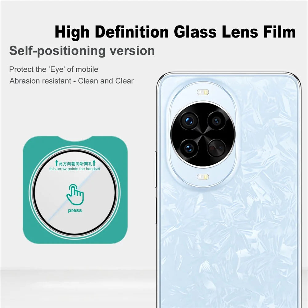 IMAK For Huawei nova 14 Pro 5G Camera Lens Protector Tempered Glass Lens Film with Self Positioning Frame - 2