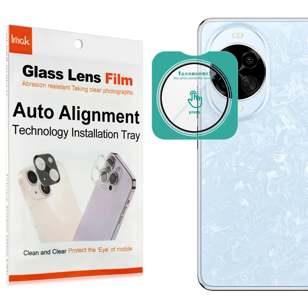 IMAK For Huawei nova 14 Pro 5G Camera Lens Protector Tempered Glass Lens Film with Self Positioning Frame - 5