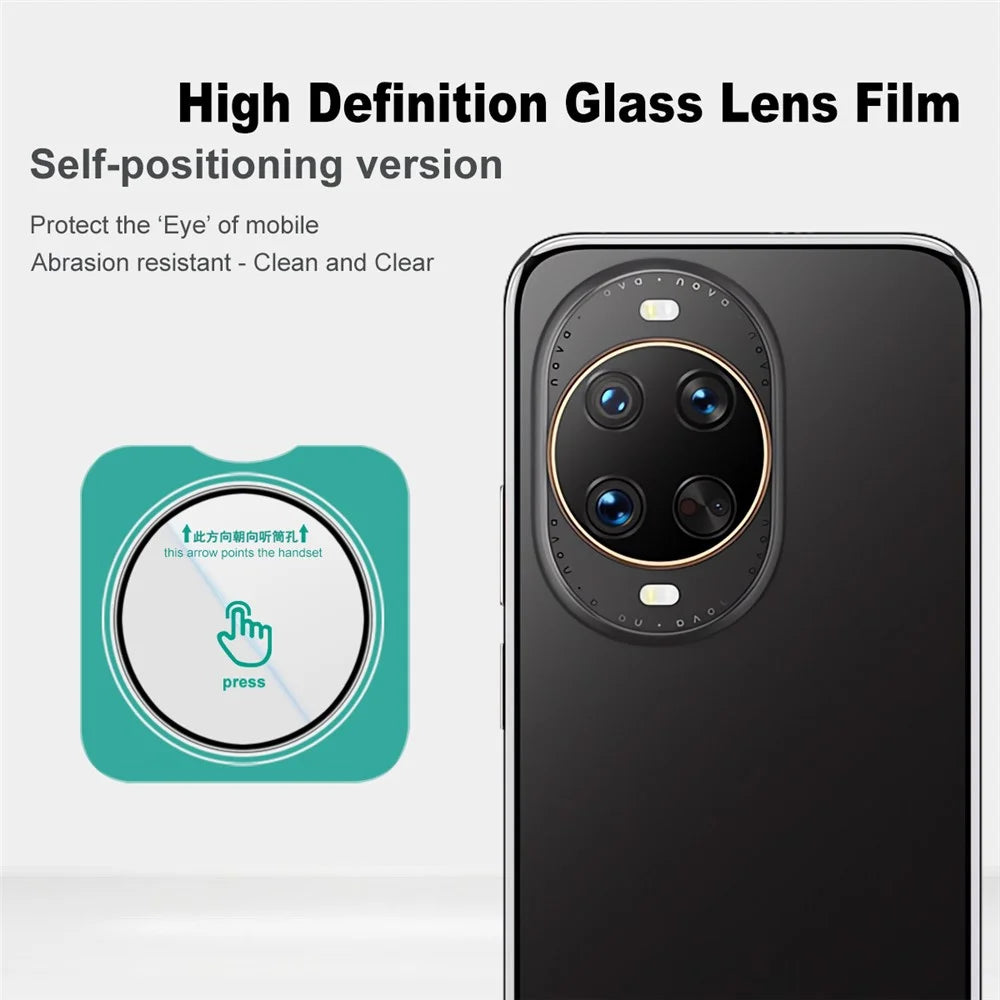 IMAK For Huawei nova 14 Ultra 5G Camera Lens Protector Tempered Glass Lens Film with Self Positioning Frame - 7