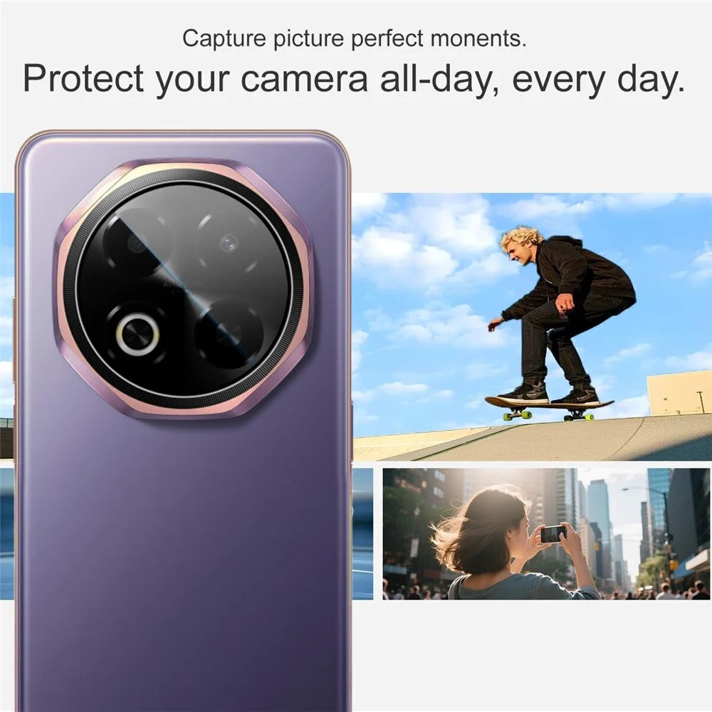 IMAK For Meizu Note 16 Camera Lens Protector Tempered Glass Lens Film with Self Positioning Frame - 4