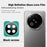 IMAK For Meizu Note 16 Tempered Glass Camera Lens Protector with Self Positioning Frame (Black Version) - 2