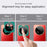 IMAK For Meizu Note 16 Tempered Glass Camera Lens Protector with Self Positioning Frame (Black Version) - 4