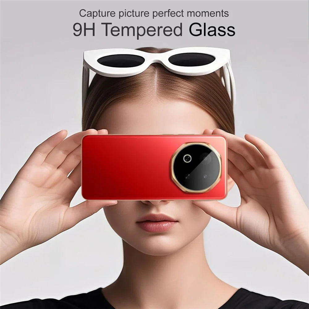 IMAK For Meizu Note 16 Camera Lens Protector Tempered Glass HD Clear Lens Film (Black Version) - 3