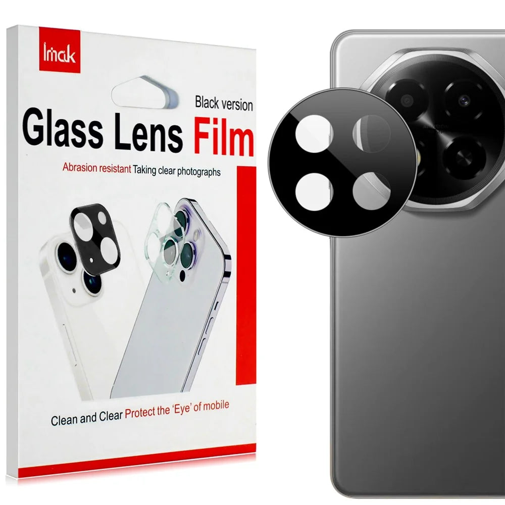 IMAK For Meizu Note 16 Camera Lens Protector Tempered Glass HD Clear Lens Film (Black Version) - 7
