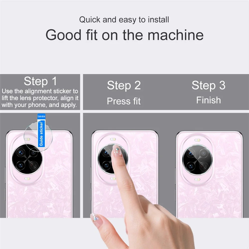 IMAK For Huawei nova 14 Pro 5G Camera Lens Protector HD Tempered Glass Rear Lens Film (Downsize Version) - 4