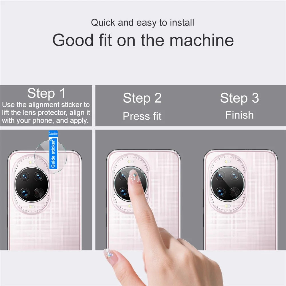 IMAK For Huawei nova 14 Ultra 5G Camera Lens Protector HD Tempered Glass Rear Lens Film (Downsize Version) - 4