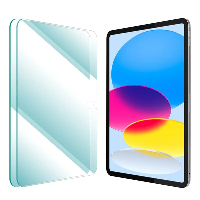 ENKAY HAT PRINCE 2Pcs / Set for iPad (2025) / 10.9 (2022) Screen Protector 0.33mm 9H 2.5D Arc Edge Full Glue Anti-Explosion Tempered Glass Film - 1