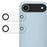 2Pcs For iPhone Air Camera Lens Protector Silk Printing Lens Film 3D Arc Edge - 1