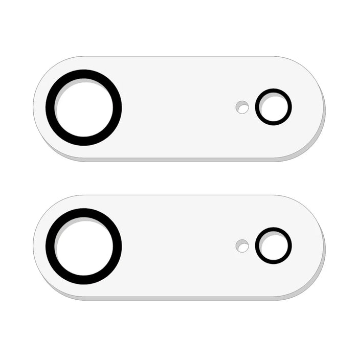 2Pcs For iPhone Air Camera Lens Protector Silk Printing Lens Film 3D Arc Edge - 2
