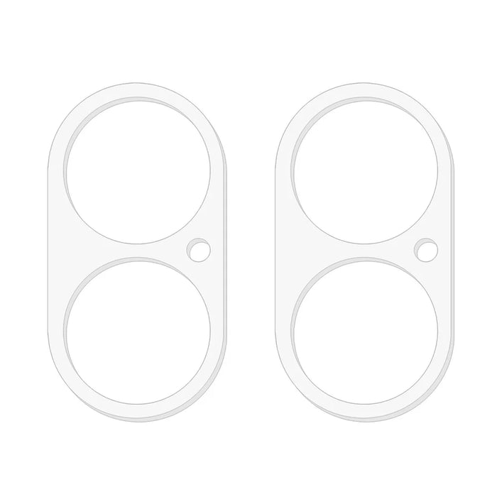 2Pcs For iPhone 17 Camera Lens Protector 3D Arc Edge Anti-Scratch Tempered Glass Lens Film - 2