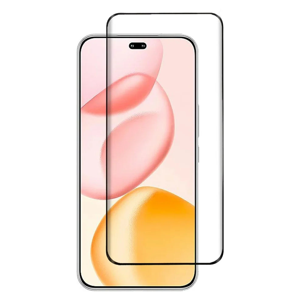 For Honor 400 Pro 5G (Global) Screen Protector Full Glue Silk Printing Tempered Glass Screen Film - 1