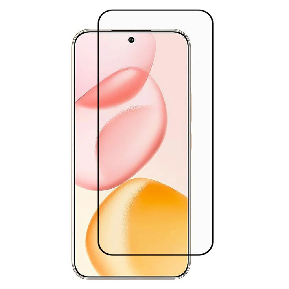 For Honor 400 5G (Global) Screen Protector Full Glue Silk Printing Tempered Glass Screen Film - 1