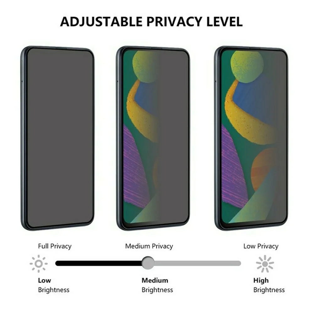 For Honor 400 5G (Global) Privacy Screen Protector 180-Degree Anti-Spy Tempered Glass Full Coverage Film - 3