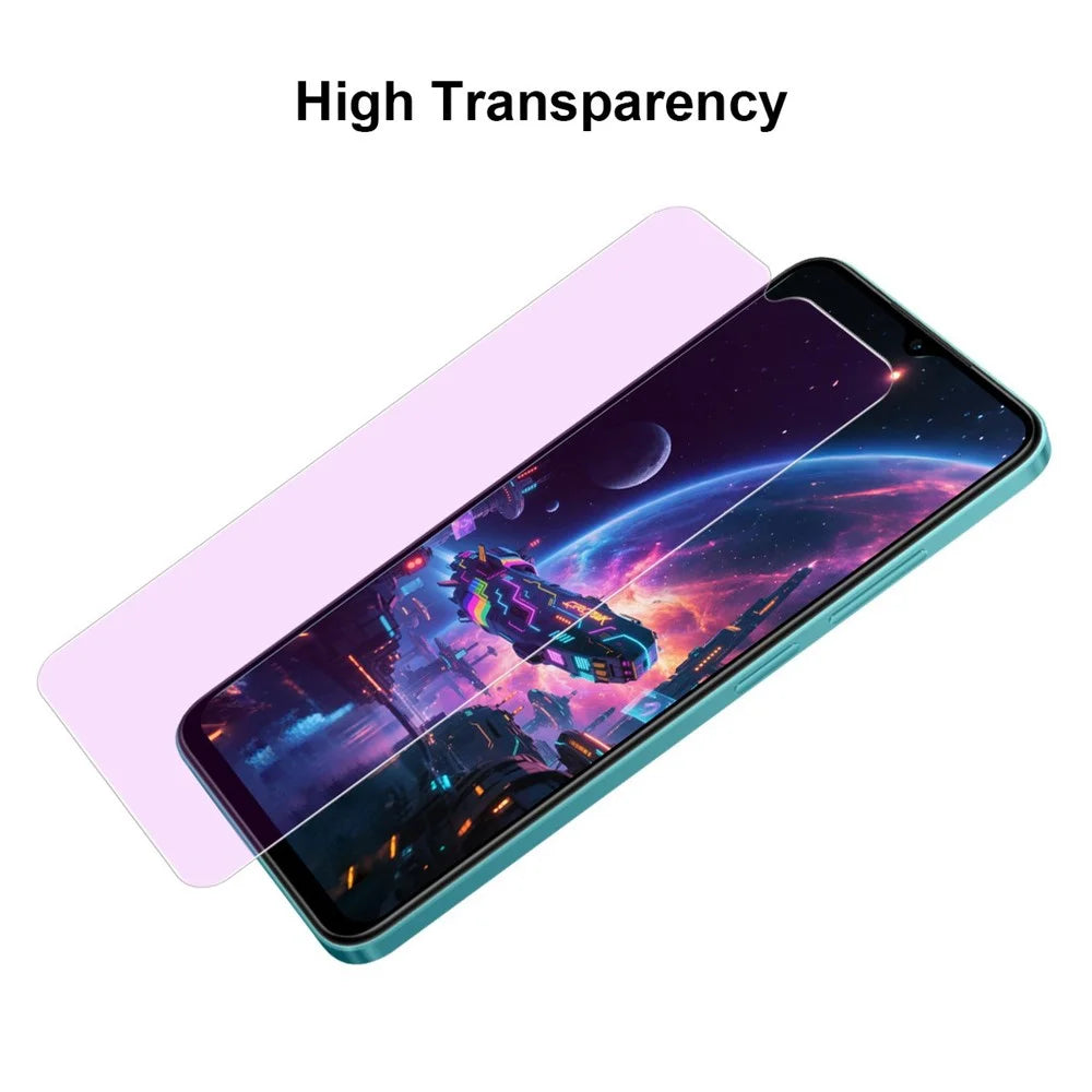 JUNSUNMAY 25Pcs For Samsung Galaxy A08 5G / A08 4G / A07 4G / A06 4G / A06 5G Tempered Glass Screen Protector Anti Blue Ray Eye Protection HD Clear Film - 4