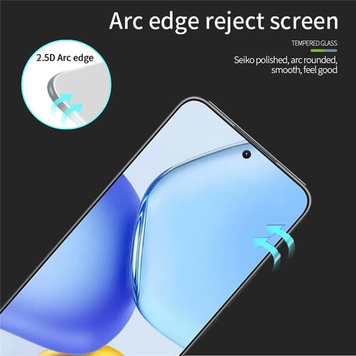 PINWUYO For Honor X60 GT 5G Tempered Glass Film  JK Series-2 9H Full Screen Protector - Black - 2