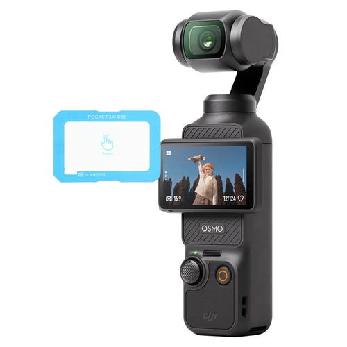 For DJI Osmo Pocket 3 Screen Protector Quick Installation Positioning Crystal Clear Anti Drop Screen Film - 1