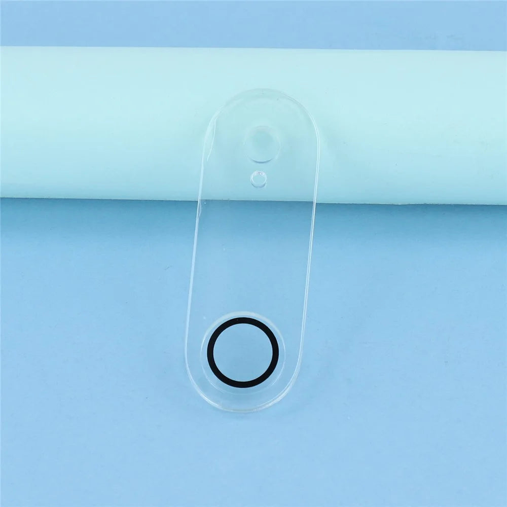 For iPhone Air Camera Lens Protector Black Circle Design HD Clear Tempered Glass Lens Film - 4
