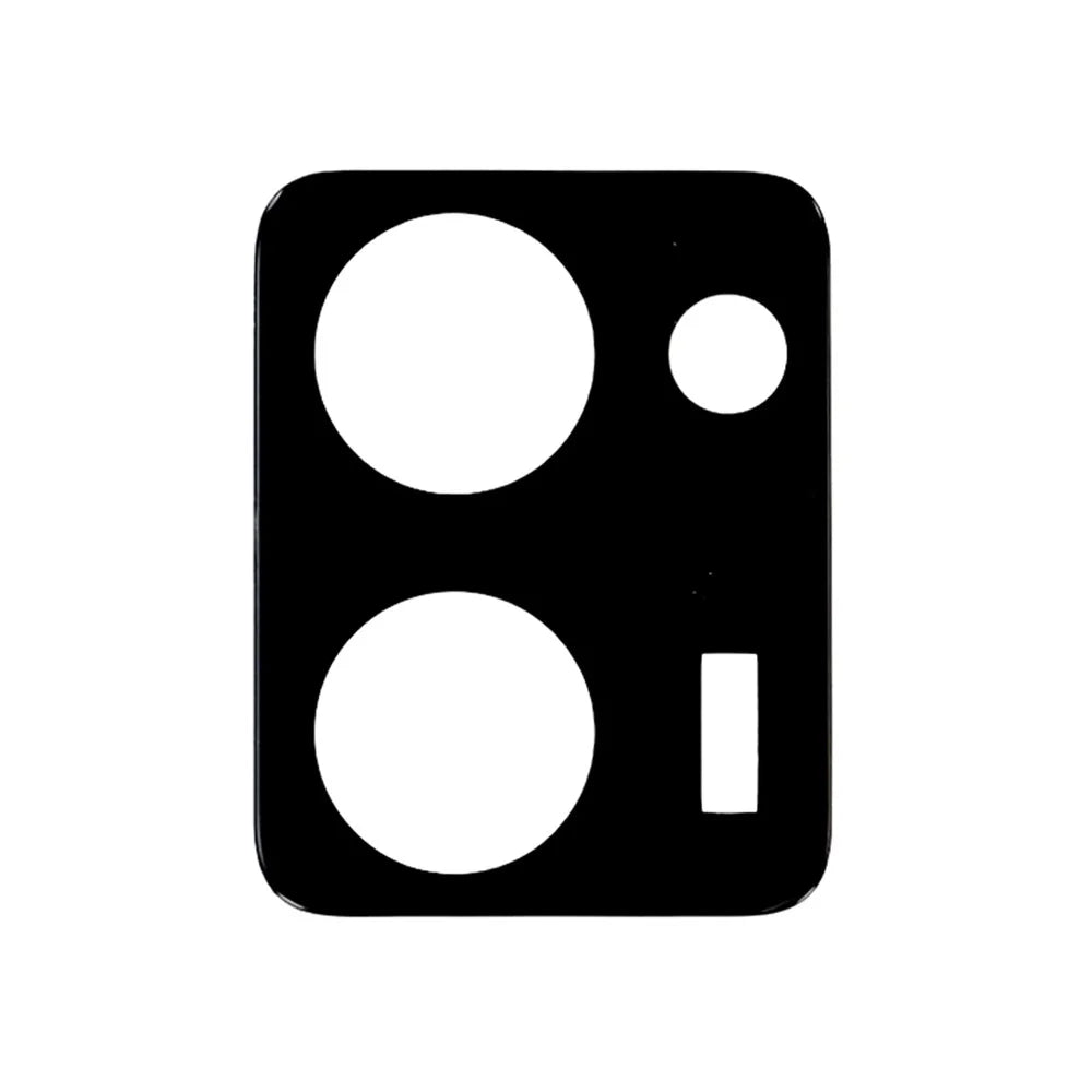 For Realme P3 Ultra 5G Tempered Glass Lens Protector Black Silk Printing Camera Lens Film - 2
