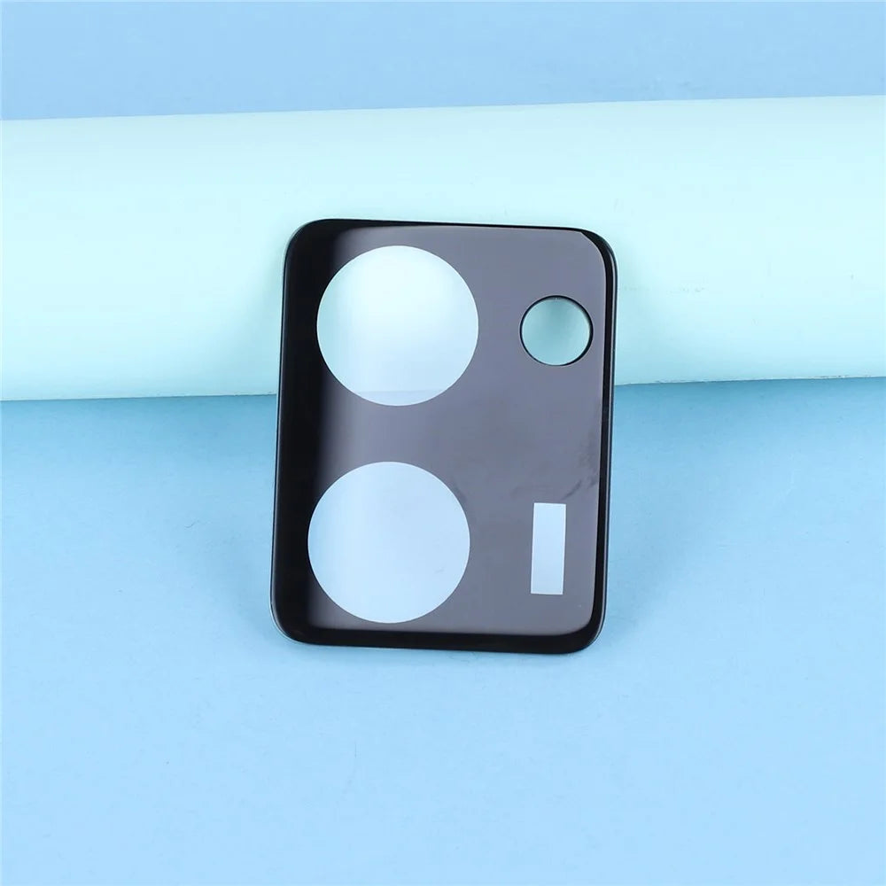 For Realme P3 Ultra 5G Tempered Glass Lens Protector Black Silk Printing Camera Lens Film - 3
