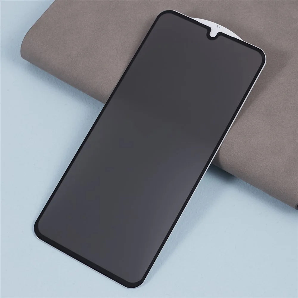 For Samsung Galaxy A18 5G / A18 4G / A17 5G / A17 4G / A26 5G Anti-Peep Tempered Glass Full Covering Silk Printing Screen Protector - 3