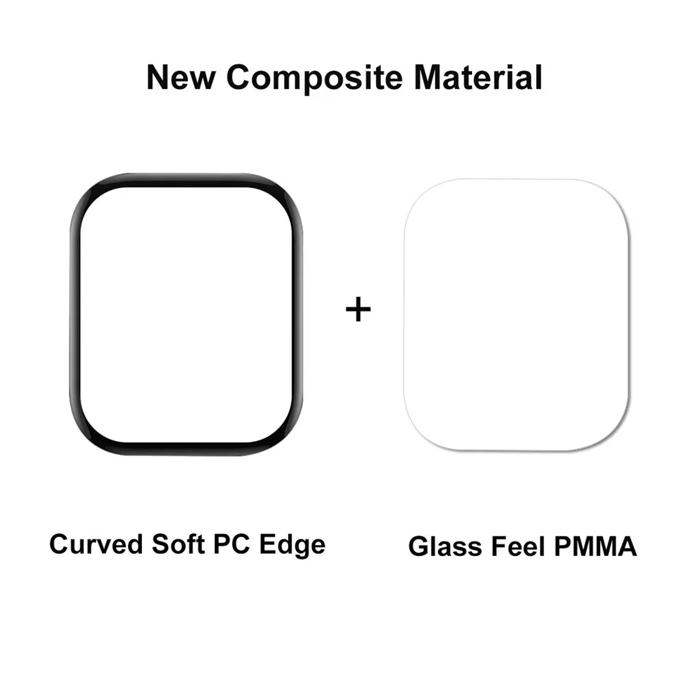 ENKAY HAT PRINCE For Huami Amazfit GTS 4 PMMA Screen Protector Full Coverage 3D Curved Soft PC Edge Anti-scratch HD Transparent Film - 5