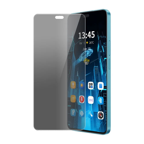 ENKAY HAT PRINCE For Honor 400 Lite 5G Anti-Spy Film  Anti-Glare Screen Protector Tempered Glass - Black - 1