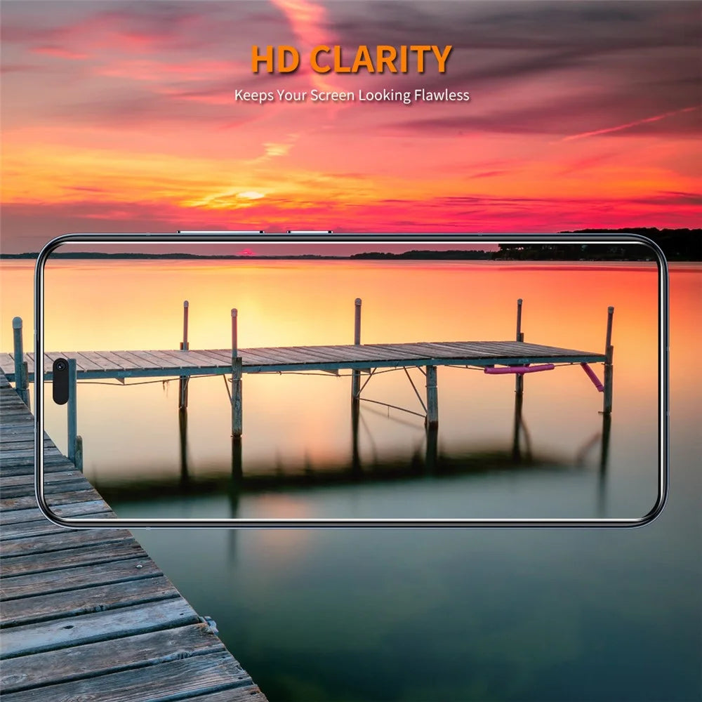 ENKAY HAT PRINCE For Honor 400 Lite 5G 2Pcs Screen Protector   9H Clear High Aluminum-Silicon Glass Film - Transparent - 5